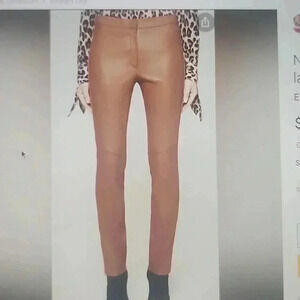 ESCADA LAMB LEATHER PANTS